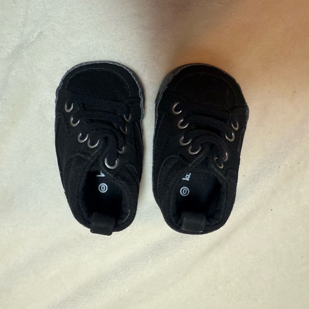 Black Baby Sneakers